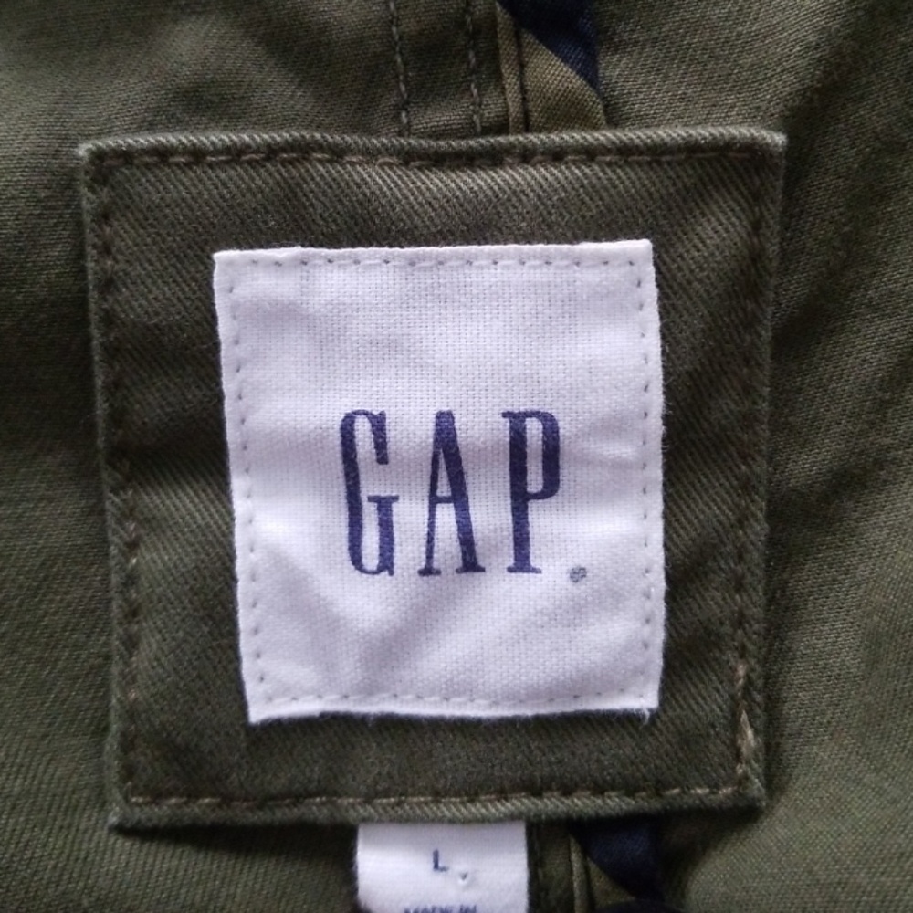 Gap Women's Olive Green Utility Jacket - image 4
